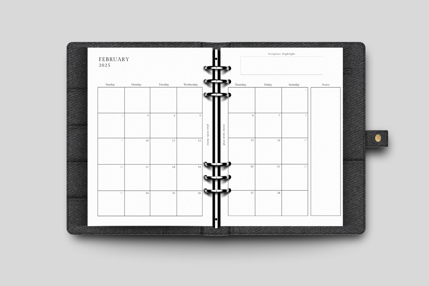 2025 Yearly Planner | A5