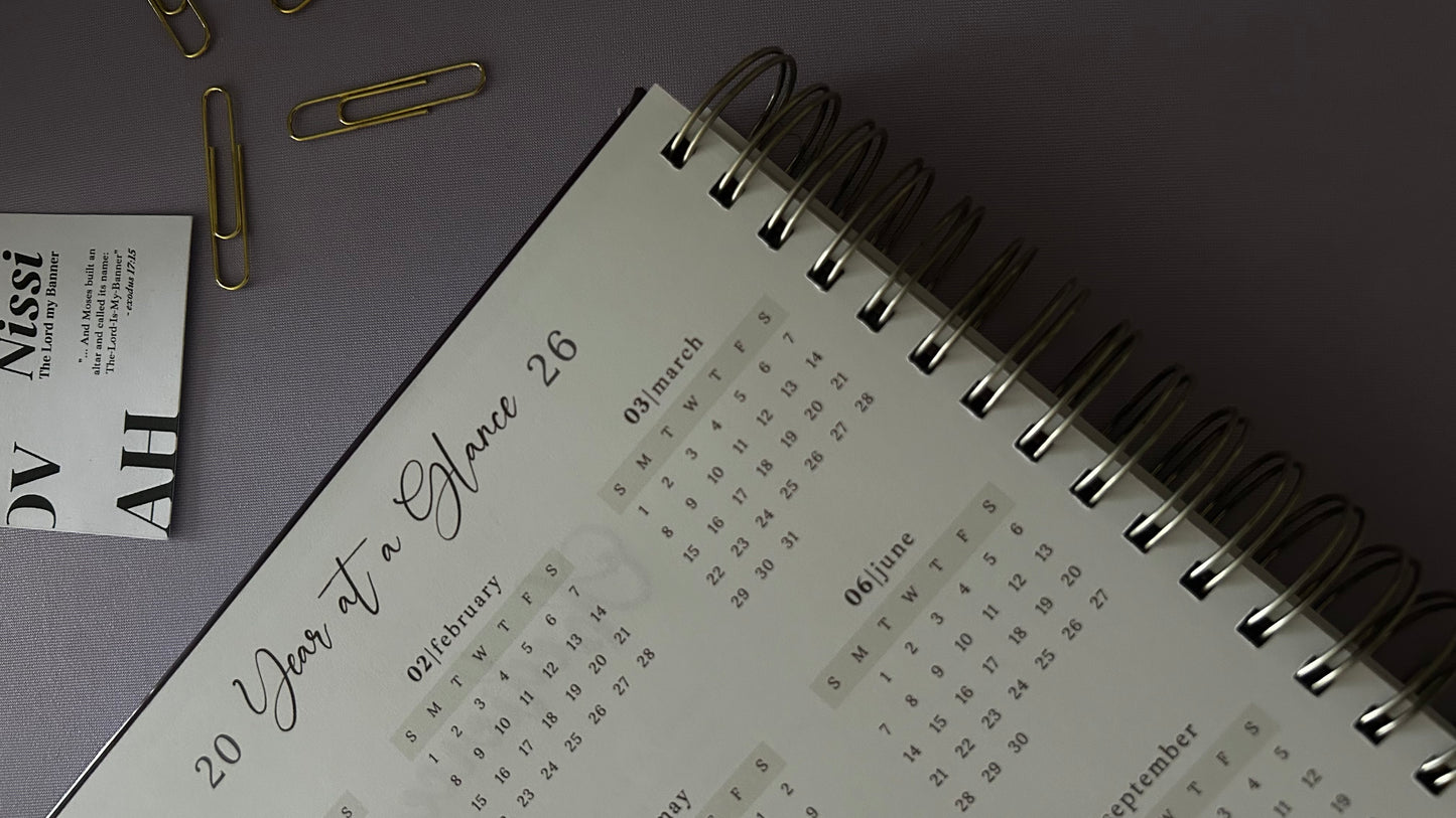 2026 Obedience Planner